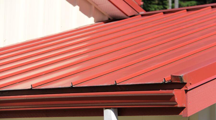 Professional metal roof installation in Fate, TX